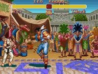 une photo d'Ã©cran de Super Street Fighter 2 sur Nintendo Super Nes